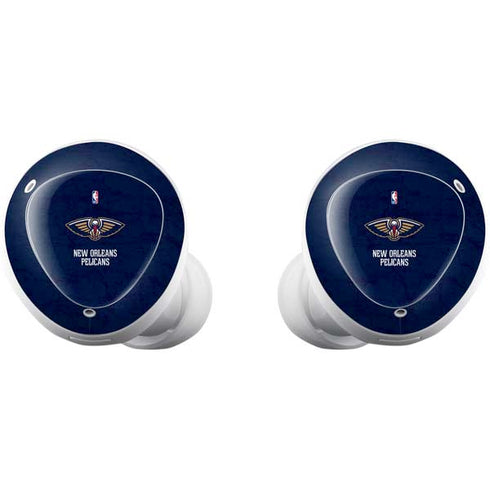 NBA New Orleans Pelicans Distressed Galaxy Buds Plus Skin